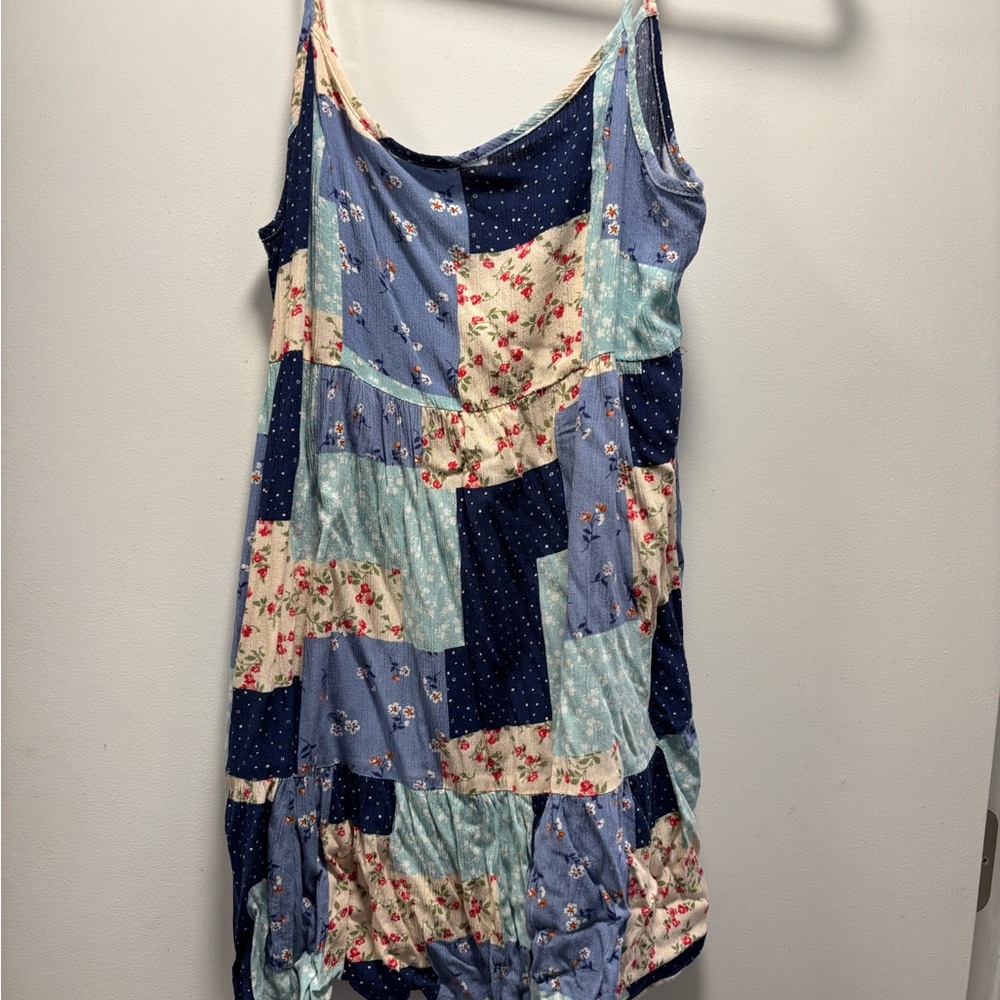 Floral Patchwork Sundress